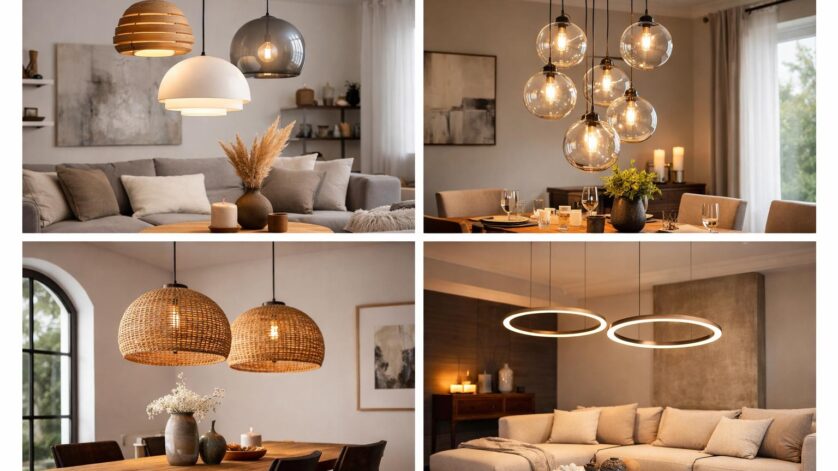 Luminaires suspendus idées pour sublimer votre salon ou salle à manger
